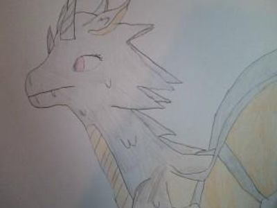 My storm dragon drawing