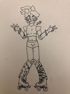 Humanized Glamrock Chica