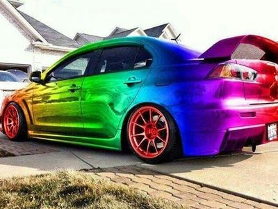 When I Grow up I'm Gonna Get Rainbow Car