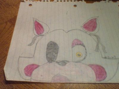 its kinda bad but i drew mangle too