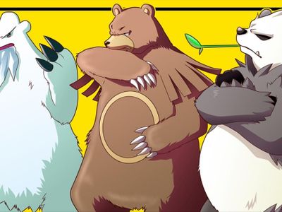 Grizz, Panda, and Ice Bear as Pokemon