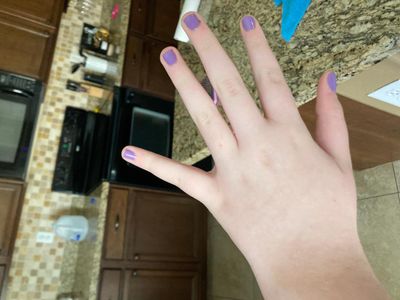 Micheal themed nails-