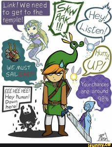 I feel so sorry for link XD