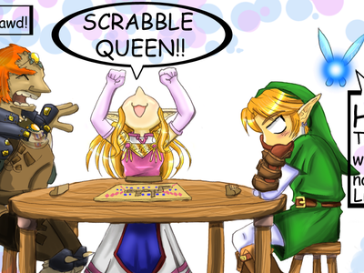 Pffft. Link. xDD That's me when I play scrabble. xDDD