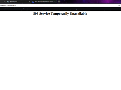 The website is down.