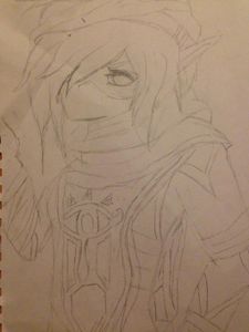 sheik rough sketch