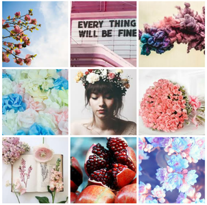 First mood board! (Persephone)