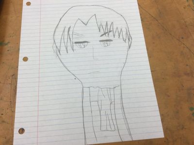 My Drawing Of Levi Ackerman