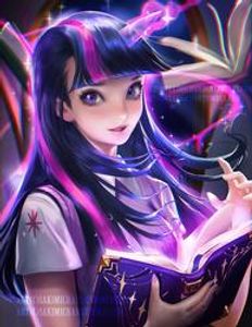 Twilight sparkle as a human