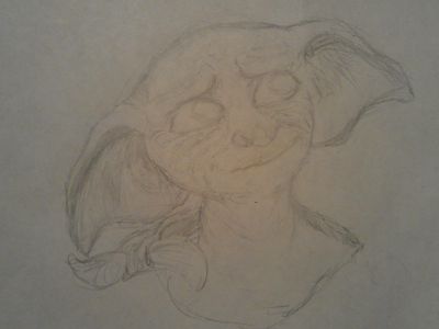 LOOK AT MY DOBBY DRAW :0