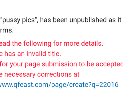 pussy pics got taken down guys :((