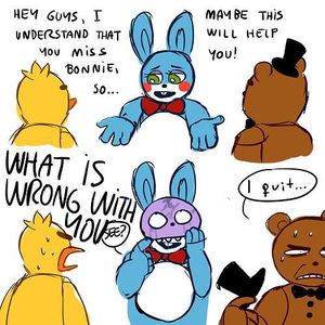 Omg no just no Toy Bonnie