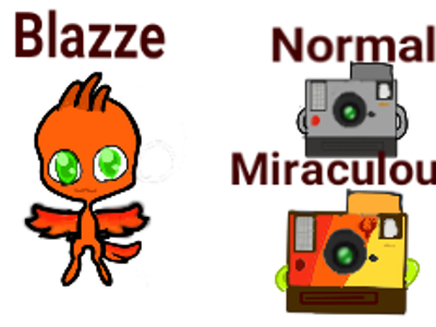 Kwami OC: Blazze (Phoenix Miraculous)