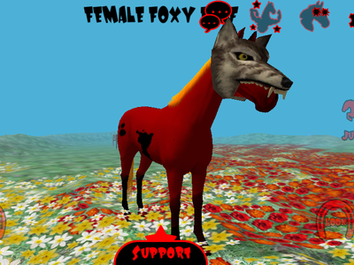 Female foxy: why...... Just....... Why......I'm not a horse goddammit!!!