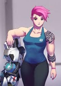 tbh i think zarya is hot (dont hate me)