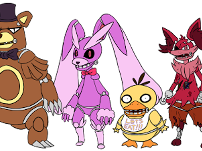 FnaF 1 version FnaP (Five night at Pokemon