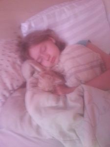 my mom took this one day while me and Jack were asleep together >///<