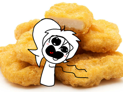 CHICKEN NUGGETS!!!! QOQ