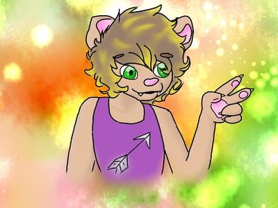 Take some ugly art of my fursona