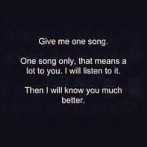 I'll be making your songs into a playlist on my Spotify