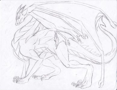 I've been drawing,dragons since 3rd grade...my art has evolved..