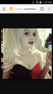 SuperMaryFace as Harley Quinn