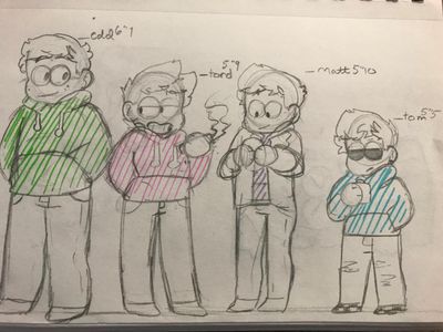 Height headcanons for you dorks