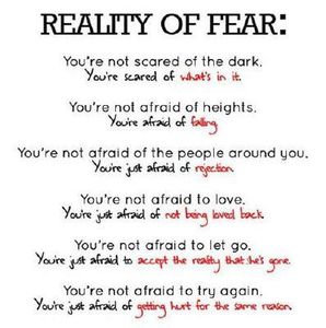 Reality of Fear