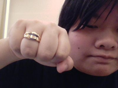 I haven't uploaded myself in a while xD- but yes, my ring :>