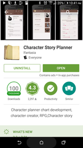 Very handy App for authors