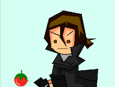 Chibi Lizzi does not like tomatoes.