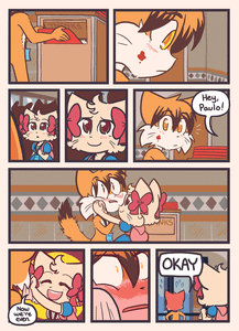 Daisy has mastered the art of surprise! XD