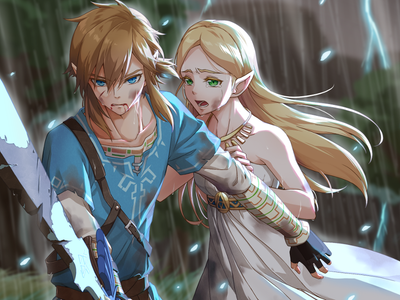 Me: I ship it! uwu  Zelda: thx crystal!  Link: O///O  Me: XD