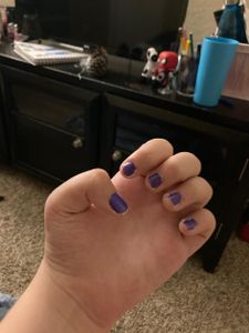 Step mom did my nails ?