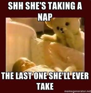 AAAAAAH I'VE ALWAYS BEEN SCARED OF THIS BEAR, WHY U BE SO SCAREY? WHYYYY?