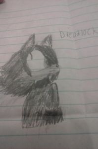 i got bored in math class so i drew Dreadlock