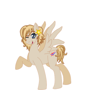 APH Nyo!America as a pony