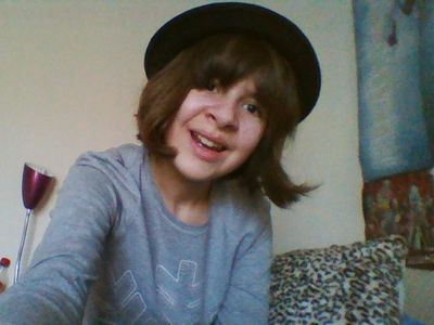 Me in my new hat. :)