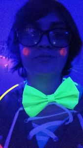 A glow in the dark gay