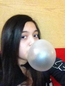 Huge bubble O.O (it was bigger but I was too late when I took the pic DX)