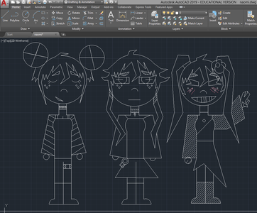 i did this on AutoCAD