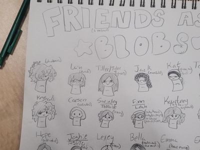 FRIENDS AS BLOBS