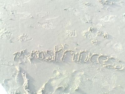 I wrote my username in the sand! ?