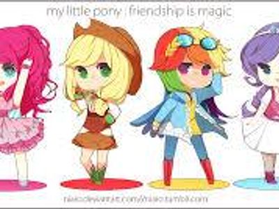 MY TWO FAVORITE THINGS:MLP AND ANIME!??????