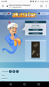 I'm gonna cry thanks akinator