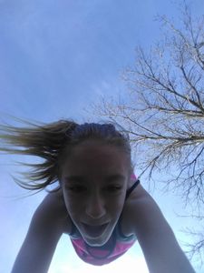 Handstand photo that I took about noon