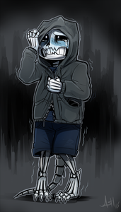 Uh oh, Sans what is happening to you?