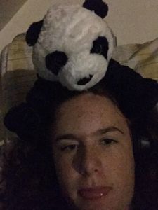 PANDA ON MY HEAD XD