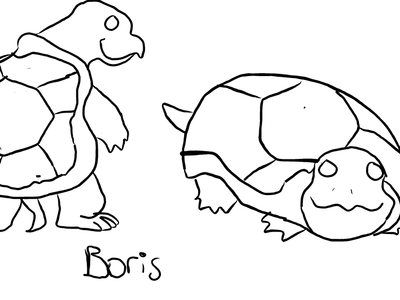 Boris: A turtle that needs a home. :3