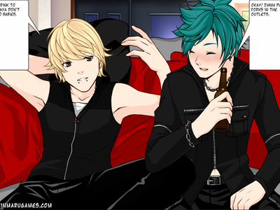 Dio and Michael in the future! XD